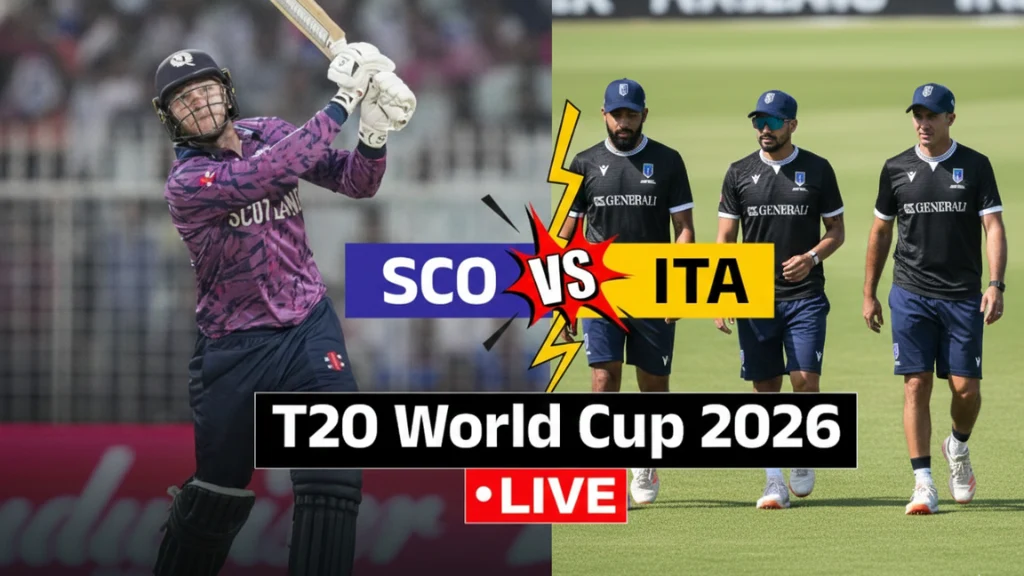Scotland vs Italy T20 World Cup 2026